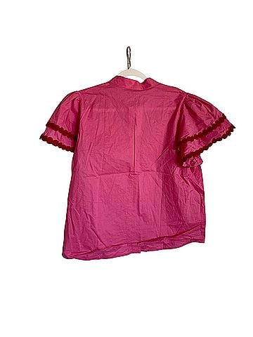 Flying Tomato Short Sleeve Blouse (view 2)