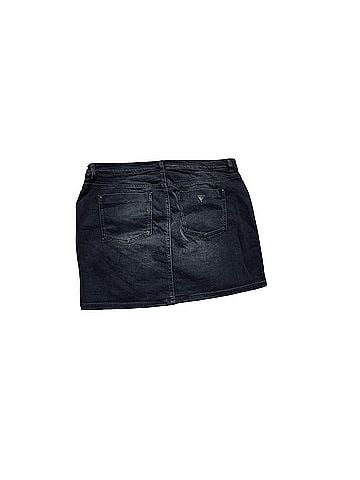 Guess Biker Denim Skirt (view 2)