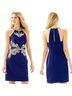 Lilly Pulitzer 63% Polyester 32% Viscose 5% Spandex 100% Nylon 100% Polyester Blue Cocktail Dress Size 2 - photo 1