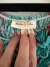 Anthropologie Paisley Teal Red Tank Top Size S - photo 3