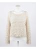 Free People White Marigold Pullover in Ivory Size XS - photo 1