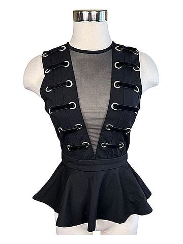 Bebe Sleeveless Blouse (view 1)