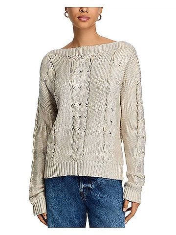 Steve Madden Debbi Sweater in Antique White (view 2)