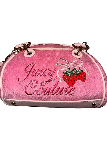 Juicy Couture Retro Strawberry Satchel (view 1)