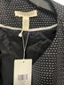Eileen Fisher 100% Cotton Black White Blazer Size L (petite) - photo 3