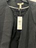 Eileen Fisher 100% Cotton Black White Blazer Size L (petite) - photo 9