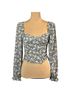ASTR The Label 100% Polyester Floral Multi Color Long Sleeve Blouse Size S - photo 2