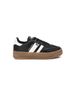 XTI 100% Vegan Leather Black Sneakers Size 8 - photo 3