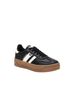XTI 100% Vegan Leather Black Sneakers Size 8 - photo 1