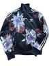 Adidas Floral Black Multi Color Jacket Size XS - photo 1