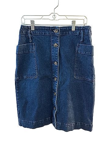 Ann Taylor LOFT Denim Skirt (view 1)
