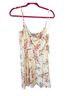 Nine Britton Floral White Pink Green Casual Dress Size L (petite) - photo 2