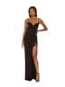 Katie May 95% Polyester 5% Spandex 100% Polyester Solid Black Cocktail Dress Size S - photo 4