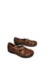 Clarks 100% Leather Brown Flats Size 8 1/2 - photo 2