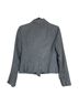 Anthropologie 100% Cotton 40% Polyester 60% Polyester Solid Gray Jacket Size M - photo 2