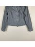 Anthropologie 100% Cotton 40% Polyester 60% Polyester Solid Gray Jacket Size M - photo 4