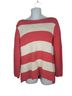 Chico's Stripes White Pink Pullover Sweater Size 16 - photo 1