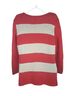 Chico's Stripes White Pink Pullover Sweater Size 16 - photo 2