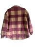 Saltwater LUXE Plaid Purple Tan Jacket Size XL - photo 2