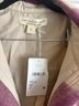 Saltwater LUXE Plaid Purple Tan Jacket Size XL - photo 3
