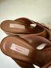 Ted Baker London 100% Leather Brown Sandals Size EU 40 1/2 - photo 3