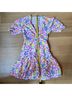 Sandro Floral Pink Yellow Casual Dress Size 2 - photo 7