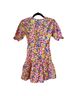 Sandro Floral Pink Yellow Casual Dress Size 2 - photo 2