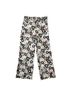 Magali Pascal 100% Linen Floral Paisley Black Multi Color Linen Pants Size L - photo 1