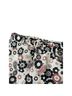 Magali Pascal 100% Linen Floral Paisley Black Multi Color Linen Pants Size L - photo 4