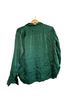 Zara Green Long Sleeve Blouse Size L - photo 2