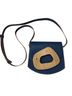Perrin Paris 100% Calf Leather Solid Multi Color Shoulder Bag One size - photo 1
