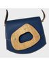 Perrin Paris 100% Calf Leather Solid Multi Color Shoulder Bag One size - photo 3