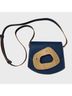Perrin Paris 100% Calf Leather Solid Multi Color Shoulder Bag One size - photo 13