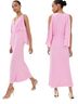 Brandon Maxwell 100% Silk Pink Cocktail Dress Size S - photo 1