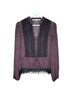 Veronica Beard 100% Silk Multi Color Long Sleeve Blouse Size 6 - photo 1