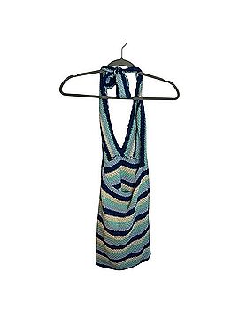 White Fox Weekend Crochet Bliss Knit Halter Casual Dress (view 2)