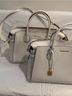 Michael Kors 100% Leather White Satchel One size - photo 5