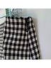 Lela Rose 100% Wool Checkered-gingham Black White Casual Pants Size 14 - photo 5