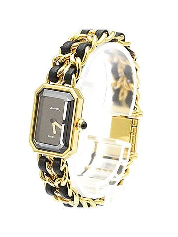 Chanel CHANEL Premiere Size L Gold Plated Quartz Ladies Watch H0001 BF583109 (view 2)