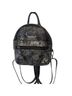 BCBG Paris Snake Print Black Silver Backpack One size - photo 1