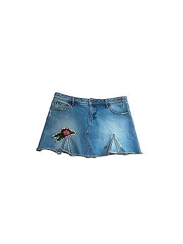 Free People Denim Skirt (view 1)