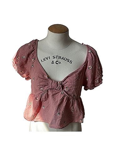 LoveRiche Short Sleeve Blouse (view 1)