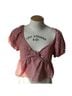 LoveRiche Pink Short Sleeve Blouse Size M - photo 1