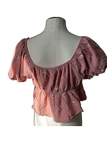 LoveRiche Short Sleeve Blouse (view 2)