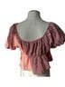 LoveRiche Pink Short Sleeve Blouse Size M - photo 2