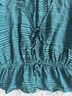 Ulla Johnson 100% Cotton Stripes Teal Long Sleeve Blouse Size 10 - photo 5