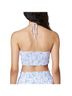 REVOLVE 100% Cotton Floral White Blue Halter Top Size S - photo 2