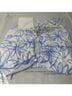 REVOLVE 100% Cotton Floral White Blue Halter Top Size S - photo 5