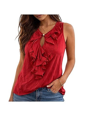 Lauren Jeans Co. Sleeveless Blouse (view 1)