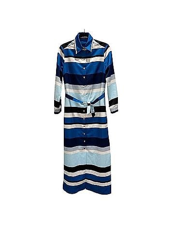 CK Bradley New York Monteith Caftan Button Down Casual Dress (view 1)